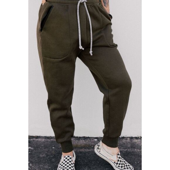 𝅺Celestial Bodiez NWT The ‘Sweats! But Make It Fashion’ Joggers in Olive Small